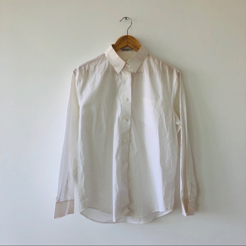 Acne Studios Women’s White Button-Up shirt.